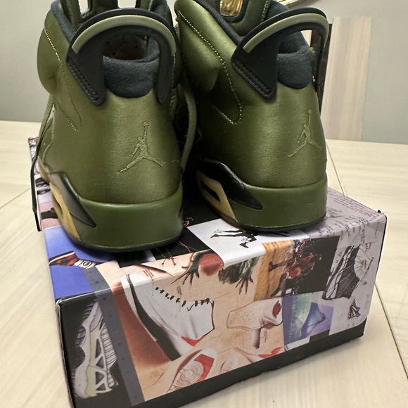 Nike Air Jordan 6 Retro Pinnacle Palm Green AH4614-303 Men’s Size 10.5 OG Box - Picture 8 of 9